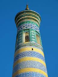 Islam Khodja Minaret In Khwarezm Built 1908 1910 Building Spires Islam
