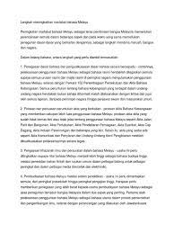 Kerajaan untuk menyemak semula 'ukuran kemiskinan' adalah suatu keperluan yang sudah lama tertangguh dan amat bertepatan bagi menyingkap realiti kemiskinan di sebalik pembangunan negara. Langkah Meningkatkan Martabat Bahasa Melayu Peningkatan Martabat Bahasa Melayu Sebagai Teras Pembinaan Bangsa Malaysia Memerlukan