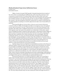 Example of reflection paper in work immersion. Https Riverwoodhealthcare Org Wp Content Uploads 2016 02 Danielle Francen Rhcc Essay 2015 Pdf