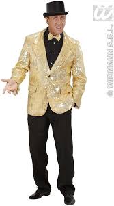 4.2 out of 5 stars. Gold Sequin Jacket Fancy Dress Costume Mens
