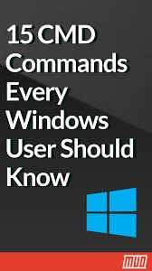 15 Windows Command Prompt Cmd Commands You Must Know Windows10 15 Cmd Commands Every Windows U In 2020 Computer Troubleshooting Computer Basics Computer Maintenance