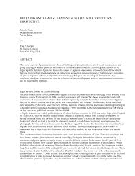 Pdf Bullying And Ijime In Japanese Schools