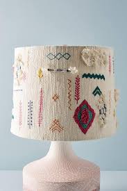 Find embroidered from a vast selection of lamp shades. Noreen Embellished Patterns Tufted Lamp Shade