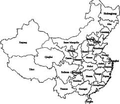 China, (people's republic of china), is situated in eastern asia, bounded by the pacific in the east. Map Of Chinese Provinces Download Scientific Diagram