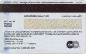 A variable purchase apr and variable balance transfer apr of 13.99% to 23.99%, depending on your creditworthiness, will apply to credit card purchases, balance transfers for the hsbc cash rewards mastercard® credit card student account. Bank Card Hsbc Cash Back Hsbc Bank Usa United States Of America Col Us Mc 0684