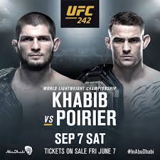 Check out our ufc poster selection for the very best in unique or custom, handmade pieces from our prints shops. Ufc 242 Poster June 09 2019 Mma Photo