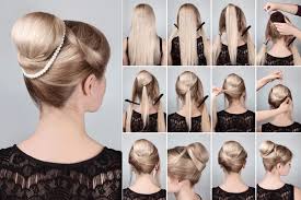 It's never too soon to plan your hairstyle for the big day. Top 20 Simple Hairstyles For Gowns And Frocks Styles At Life