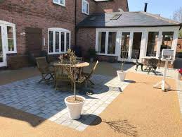 Resin Bound surface for the Patio - HMS Decorative Surfacing