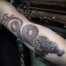 Maybe you would like to learn more about one of these? Aztec Quetzalcoatl Tattoo Design Novocom Top