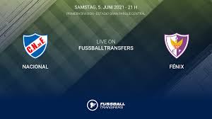 Nacional is playing next match on 11 jul 2021 against montevideo city torque in primera division, apertura. Nacional Vs Fenix 5 Spieltag Primera Division 2021 13 6 Im Liveticker