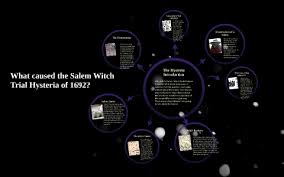 What Caused The Salem Witch Trial Hysteria Of 1692 By St Marcus