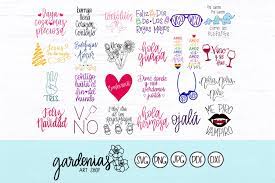 Download Spanish Svg Bundle Spanish Cut Files Archivos En Espanol 242160 Cut Files Design Bundles