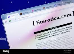 Ryazan, Russia - May 27, 2018: Homepage of Literotica website on the  display of PC, url - Literotica.com Stock Photo - Alamy