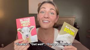 24 Funny Greeting Cards Set with Envelopes