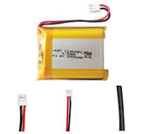 KBT 3.8V 2500mAh Li-Polymer Battery: 123545 Lipo Rechargeable Lithium-ion  Replacement Batteries with JST Connector for Ar duino NodeMCU ESP32 ...