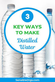 4.5 out of 5 stars. 3 Key Ways To Make Distilled Water Distilled Water Diy Distilled Water Water Purification System