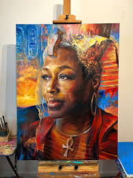 Paint A Large Expressive Portrait in 20 Days