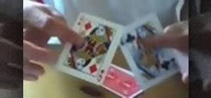 This is the easiest and best version! How To Perform The Magic Card Jump Card Trick Card Tricks Wonderhowto