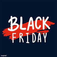 Black Friday Typography Vector In White Free Image By Rawpixel Com Black Friday Typography Black Friday Special