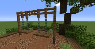 Some sites suggest you can make a website in five minutes. Minecraft Build Inspiration The New Chain Block Is Great For A Simple Swing