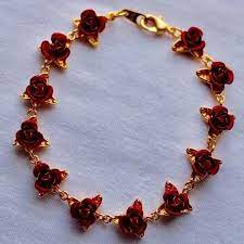 Pin By Jamilly Hihi On Accesorios Rose Bracelet Rose Jewelry Bracelets