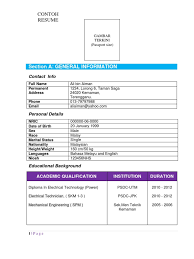 Contoh resume untuk latihan industri Resume Latihan Industri 1