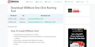 Unlike other tools, srsroot comes with multiple exploits that will . 8 Best Root Android Apps Studytonight