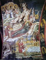рождество твое христе боже наш возсия мирови свет разума Rozhdestvo Hristovo Hristianskoe Iskusstvo Pravoslavnye Ikony Freski