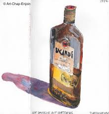 1376 not drinking but sketching drinking vodka bottle bottle