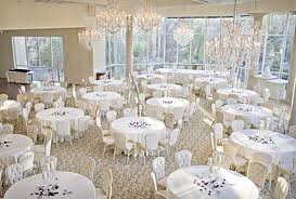 This Is The Table Setup That Will Be Used For The Wedding Reception 10 Round Tables Seating 8 Each White Linen Table Clothes The Chairs Will Be Covered In Wh