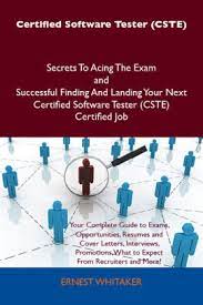 The book value is essentially the tangible accounting value of a firm compared to the market value that is shown. Certified Software Tester Cste Secrets To Acing The Exam And Successful Finding And Landing Your Next Certified Software Tester Cste Certified Job By Ernest Whitaker Nook Book Ebook Barnes Noble
