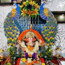 This is undoubtedly a simple but beautiful. Ganesh Chaturthi Celebration Ideas For The Corporate Offices My Decorative