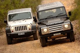 2009 Land Rover Defender Svx Vs Jeep Wrangler Unlimited 4x4 Comparison Review