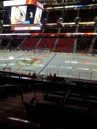 Arena Map Canadian Tire Centre Ottawa Senators Seating