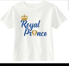 Royal Prince T Shirt Royal Prince Baby Shower T Shirt Royal Prince