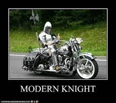 Modern Knight Motorcycle Harley Knight Rider Knight In Shining Armor