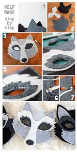 Let Them Howl Diy Wolf Mask Tutorial Oh My Handmade Wolf Mask Animal Masks Wolf Craft