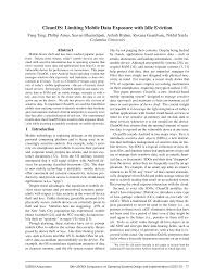 CleanOS: Limiting Mobile Data Exposure with Idle Eviction