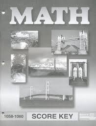 An edition of mathland student book answer key grade 5 (2000). Latest Edition Math Pace Score Key 1058 1060 Grade 5 Christianbook Com