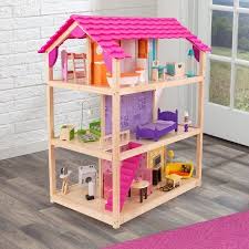 Kidkraft So Chic Dollhouse With 46 Accessories Image 2 Of 5 Doll House Furniture Kidkraft