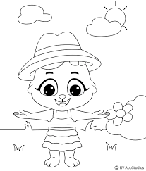 Summer coloring page bookmarks | color your own or grab the already colored printable version. Summer Coloring Pages For Kids