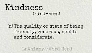 Word Nerd Kindness Word Nerd Words Kindness Definition