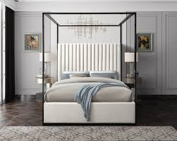 Check spelling or type a new query. Mercer41 Gianluca Tufted Upholstered Low Profile Canopy Bed Reviews Wayfair