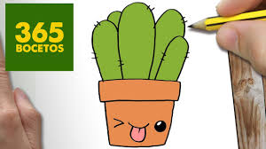 Ahorra con nuestra opción de envío gratis. Como Dibujar Cactus Kawaii Paso A Paso Dibujos Kawaii Faciles How To Draw A Cactus Youtube