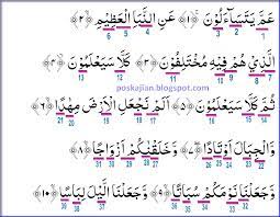 Berikut informasi sepenuhnya tentang hukum bacaan tajwid surat an naba. Hukum Tajwid Al Quran Surat An Naba Ayat 1 27 Lengkap Dengan Penjelasannya