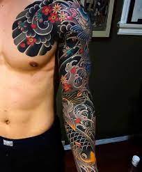 Japanese Sleeve Tattoo Best Japanese Tattoos For Men Cool Japanese Style Japanese Tattoos For Men Traditional Japanese Tattoo Sleeve Japanese Tattoo Sleeve