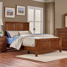 Lecho de lujo colecciones de cama decoraciondormitorioprincipal. Artisan Choices Panel Bedroom Set Amish Cherry Vaughan Bassett Furniture Cart