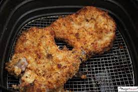 Air Fryer Breaded Pork Chops Recipe In 2021 Air Fryer Pork Chops Air Fryer Recipes Healthy Air Fryer Recipes Easy