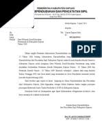 Surat dinas sekolah merupakan surat resmi yang dikeluarkan oleh pihak sekolah yang ditujan kepada orang tua maupun wali mudrid. Contoh Surat Dinas Doc