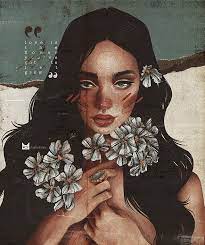 Love Is The Flower You Ve Got To Let Grow Drawthisinyourstyle Illustration Illustrator Illustrationartists Arti Aesthetic Art Art Illustration Art Girl